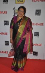 Usha Utthup walked the Red Carpet at the 59th Idea Filmfare Awards 2013 at Yash Raj